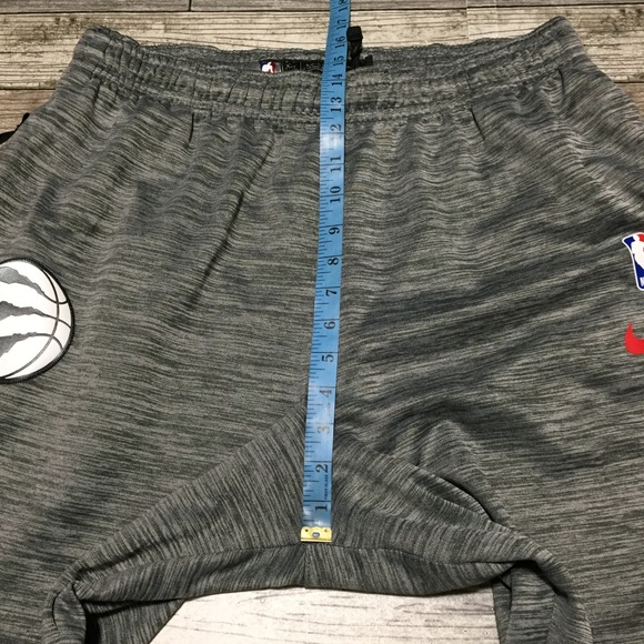Nike Toronto Raptors NBA Pants Men’s XXLT Gray (Inseam 33) Drawstring - Picture 3 of 11